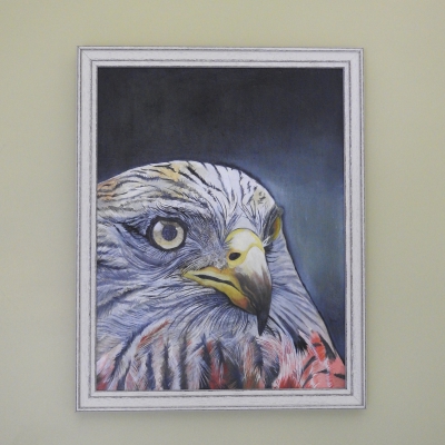 painter abstract kite bird oil painting gallery leeds