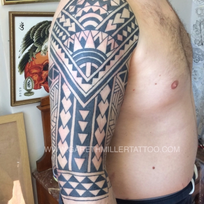 tribal polynesian sleeve leeds