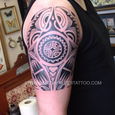 tribal polynesian sleeve leeds