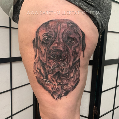 dog portrait realistic leeds