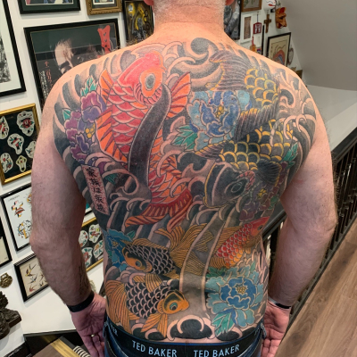 japanese backpiece koi leeds