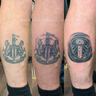 leeds united coverup tattoo marching on together elland road