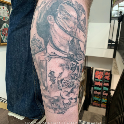 japanese sleeve geisha realistic leeds