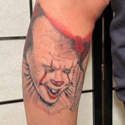 IT pennywise film movie tattoo leeds